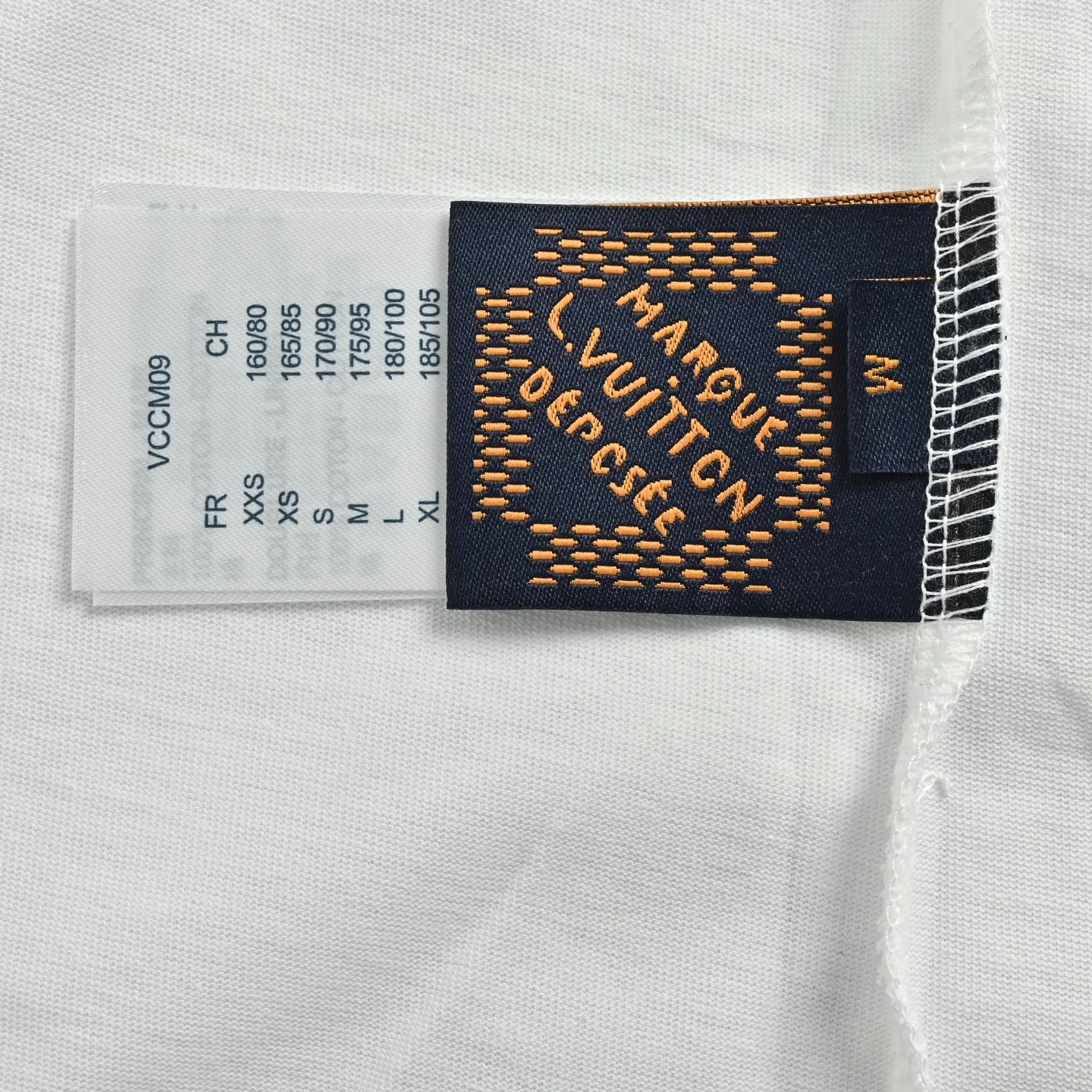 Louis Vuitton/Louis Vuitton rainbow letter print short sleeves